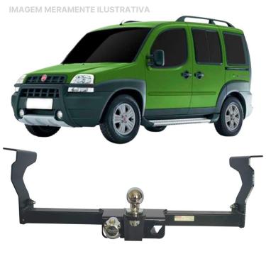 Imagem de Engate Reboque Rabicho Removivel Doblo Adventure 400Kg
