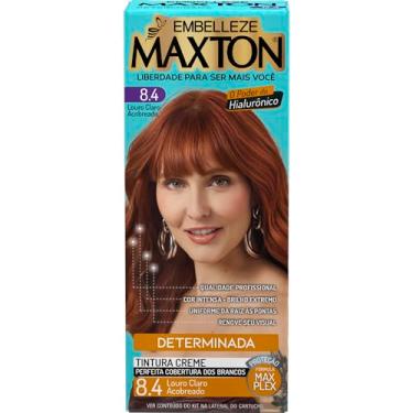 Imagem de Embelleze Tinta De Cabelo Maxton Louro Claro Acobreado 8.4 Determinada