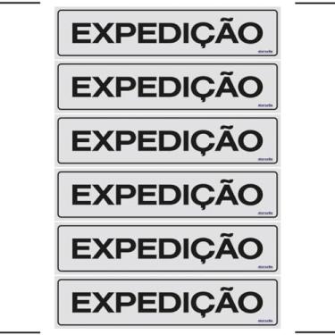 Imagem de Combo 6 Placas De Sinalização Expedição 30x7 Ekomunike - B-517/1 F9e