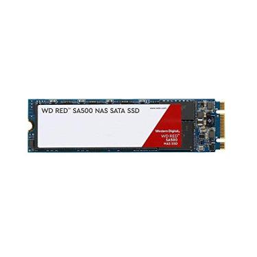 Imagem de Western Digital 500 GB WD Red SA500 NAS 3D NAND SSD interno - SATA III 6 Gb/s, M.2 2280, até 560 MB/s - WDS500G1R0B