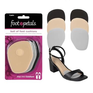 Imagem de Foot Petals Inserção de sapato, Preto/prata/cáqui, One Size