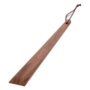 Imagem de Muso Wood Espátula de madeira de teca de 25 cm para cozinhar, pequena flipper, conjunto de espátulas antiaderentes, espátulas multiuso para virar, servir, raspar e virar (conjunto de 1)