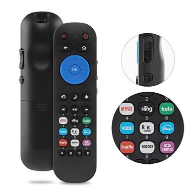 Imagem de Substituição de controle remoto infravermelho universal para Roku TV, Roku Box, adequado para TVs Roku integradas, adequado para Roku 1/2/3/4, LT/HD/XD/XS, para Roku Express/Premiere, com 9+4 botões