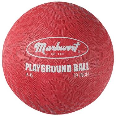 Imagem de Markwort Bola de parque infantil, vermelha, 15 cm