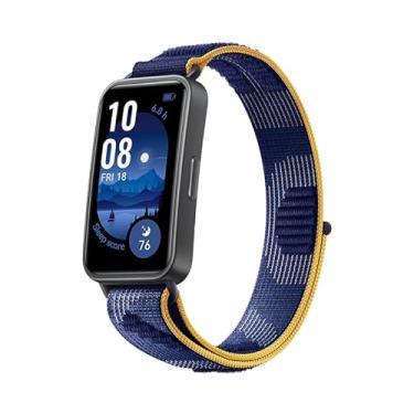 Imagem de Smartband, HUAWEI Band 9, Confortável durante o dia inteiro, Monitore a saúde do seu sono, Até duas semanas de bateria, Compatível com iOS e Android (Azul)