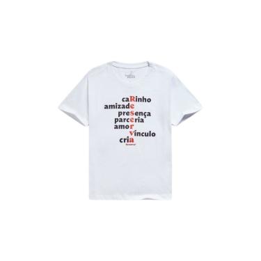 Imagem de Infantil - Camiseta Mini Estampada Cria Reserva Mini Branco  menino