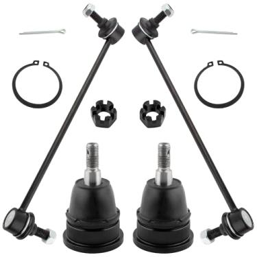 Imagem de MYSMOT K500082 K7258 Barra estabilizadora frontal articulações esféricas inferiores para Chrysler Town & Country 2008-2016 Dodge Grand Caravan 2008-2018 Ram C/V 2012-2015 Volkswagen Routan 2009-2014,