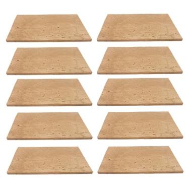 Imagem de rockible 10 Peças Sax Joint Cortiça Folha Saxofone Cortiça para Alto/soprano/tenor 2mm