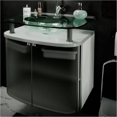 Imagem de Gabinete - Standard com Cuba Moldada Branco