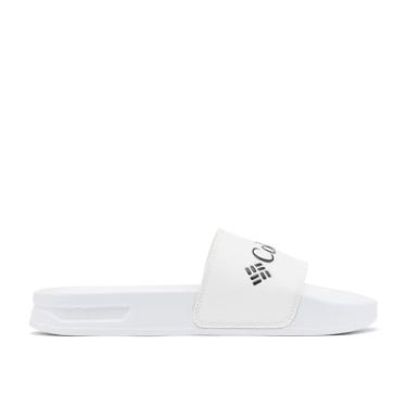 Imagem de Columbia Sandália esportiva feminina Hood River Slide, Branco/preto, 40