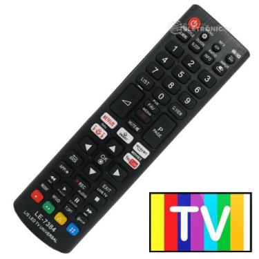 Imagem de Controle Remoto Universal Smart TV Samsung Teclas Netflix e Youtube LE