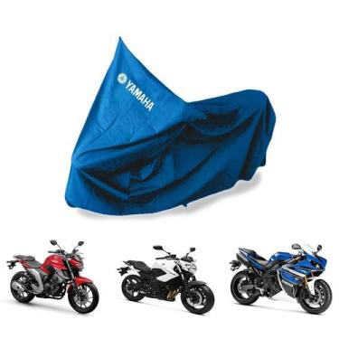 Imagem de Capa Protetora Impermeável Para Moto Yamaha - SPTS,  G, Azul-celeste