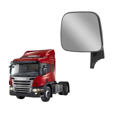 Imagem de Espelho Retrovisor Auxiliar p p Scania P340/P360 até 2018 LE - Fabbof