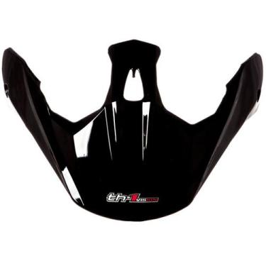 Imagem de Pala Para Capacete Pro Tork Th1 Vision Solid, PRETO, Único