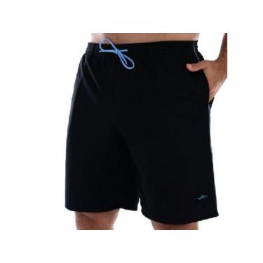 Imagem de Bermuda Shorts masculino Elite 2 bolsos Academia Lazer M ao EG4 Plus S