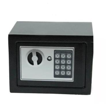 Imagem de Cofre comercial arquivo confidencial mini senha segura seguro duplo se