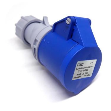 Imagem de Tomada Macho 2P+Terra 32A Modelo YHT-N223 ul CNC