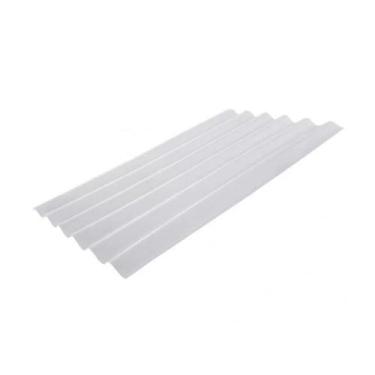 Imagem de Kit com 5 Telhas Policarbonato 183cm X 110cm Onda Alta - Ajover