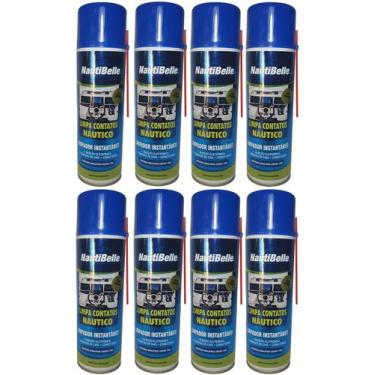 Imagem de Limpa Contato Nautibelle 300 Ml Barco Lancha JetSki C/ 8 Un