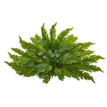 Imagem de Nearly Natural Plantas de seda artificial Samambaia de 66 cm (26"), verde