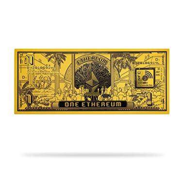 Imagem de Cryptochips | Ethereum Moon Money | Custom Programmable Physical Crypto Cash | Cold Storage Wallet | Ethereum (ETH) Gift Card