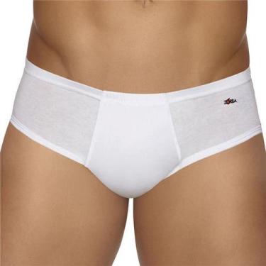 Imagem de Cueca Slip Zorba 172 Com Abertura, Branco, GG