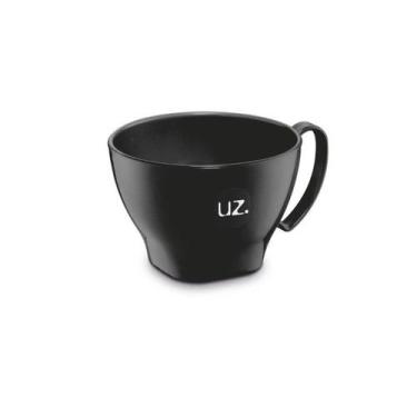 Imagem de Cumbuca Com Alca 500ml De Plástico Várias Cores - Uz - UZ , Preto