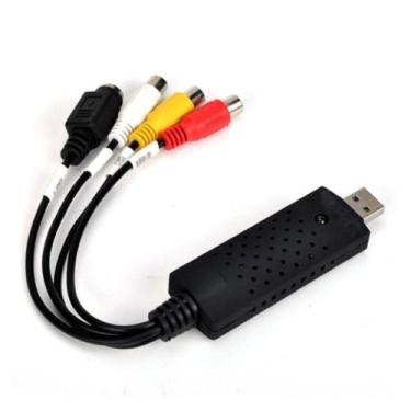 Imagem de Usb Conversor Placa Captura Externa Audio Video  Pc Vhs Dvd