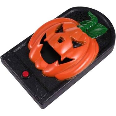 Imagem de Campainha Terror Caveira/Abobora/Bruxa Assustadora Luz e Som - Haunted