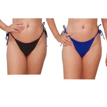 Imagem de Kit com 2 Calcinha de Biquíni fio dental - DE UMA MARIA PARA OUTRA, Pr