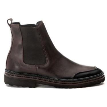 Imagem de Bota Chelsea Casual Masculino Premium em Couro - Mr Light