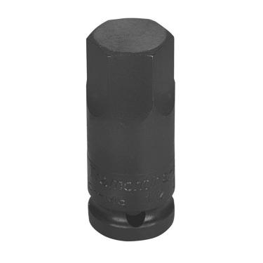 Imagem de Soquete Impacto Hexagonal Allen Molibdênio 19mm Encaixe 1/2`` - Ponta Corpo Aço Cromo Tramontina