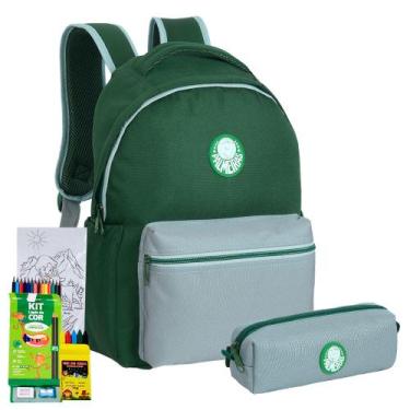 Imagem de Mochila Estojo Palmeiras Esportiva Juvenil Futebol Clube - Xeryus, Ver