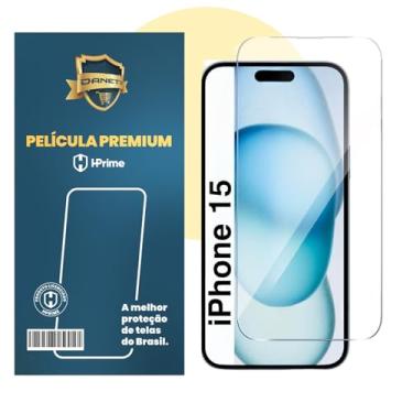 Imagem de Pel�cula Nanoshield Danet Premium para iPhone 15 Normal 6.1 - Prote��o Anti-Digital e Resist�ncia Superior a Impactos