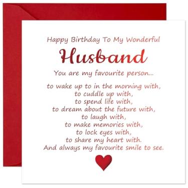 Imagem de kalokale Cartão de aniversário engraçado e presentes para homens marido namorado ele, cartão feliz aniversário (HK010)