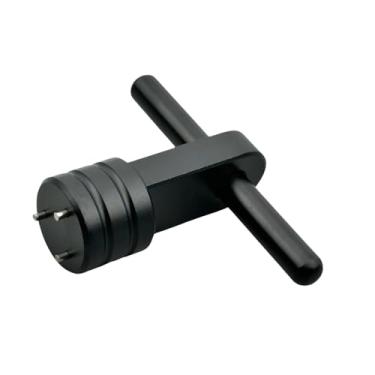 Imagem de Dynwave Removedor de punhal de golfe Putter Versátil 3 Remoção de ponta Chave de Golfe Cabeça para os entusiastas iniciantes jogadores de golfe substituindo, Preto