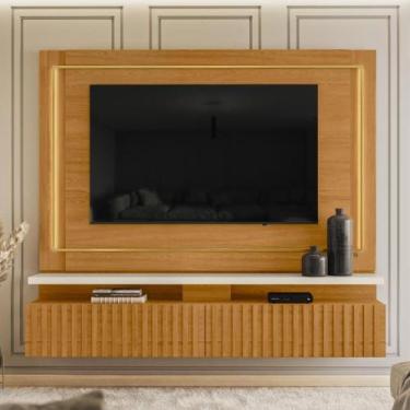 Imagem de Painel Bancada Suspensa Com LED Tvs até 75 polegadas Gaia - Madetec, C