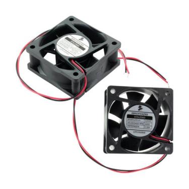 Imagem de Microventilador Cooler Ventoinha 60x60x25 12 Volts Original - 5+