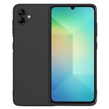 Imagem de Capinha Premium Aveludada Compatível Samsung Galaxy A06 Capa Preta