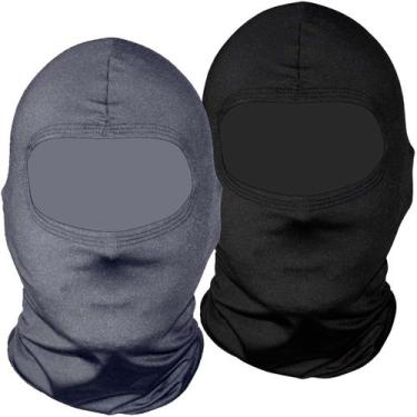 Imagem de Kit 2 Balaclavas fechadas balaclava touca toca ninja UV50+ - EX311, 1-