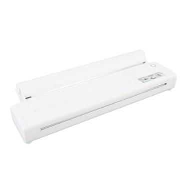 Imagem de Impressora Portátil Sem Fio para Viagem, BT Printer Térmica Com Suporte de Aplicativo Térmico Papel Térmico, Impressora Sem Tinta Compatível Com Android, para Carros de (Branco)