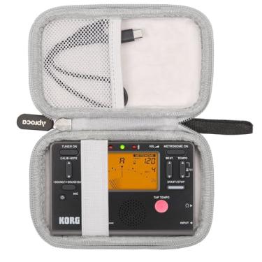 Imagem de Aproca Estojo rígido de viagem para metrônomo sintonizador Korg TM60BK