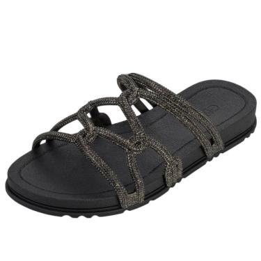 Imagem de Chinelo Slide Glitter Flatform Conforto Acolher Grendha