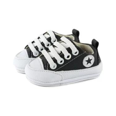 Imagem de Tênis Sapatinho Infantil Bebê Cano Baixo Menino Menina Confortável Par