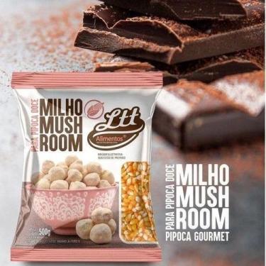 Imagem de Milho Mushroom Para Pipoca Gourmet 3kg  Receitas Doces e Salgadas - lt