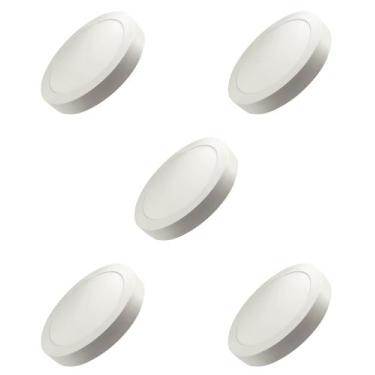 Imagem de 5 Plafon Superled Sobrepor 24w Biv 6500k Redondo Ourolux