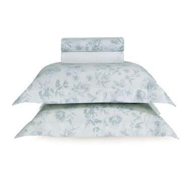 Imagem de Jogo de Cama Casal Karsten 300 Fios 100% Algodão Egípcio Betina