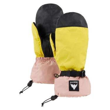 Imagem de Burton Luvas masculinas de inverno Hi-Five Ski & Snowboard (enxofre/blush em pó/preto verdadeiro, grande)