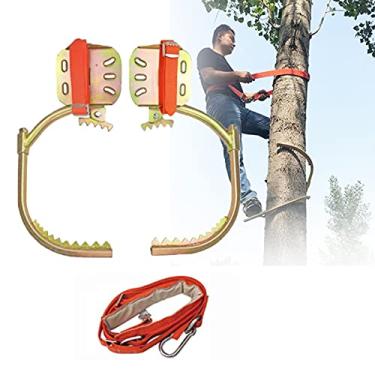 Imagem de Prego para subir árvores, conjunto de equipamentos para subir árvores, ganchos de picos grossos antiderrapantes, para observação de caça, fácil de usar, modelo 250