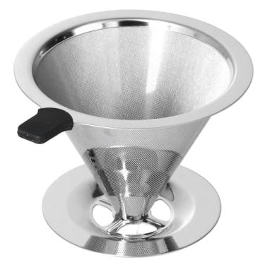 Imagem de Kit Galheteiro 4 Pçs Porta Azeite Vinagre Tempero Inox Vidro